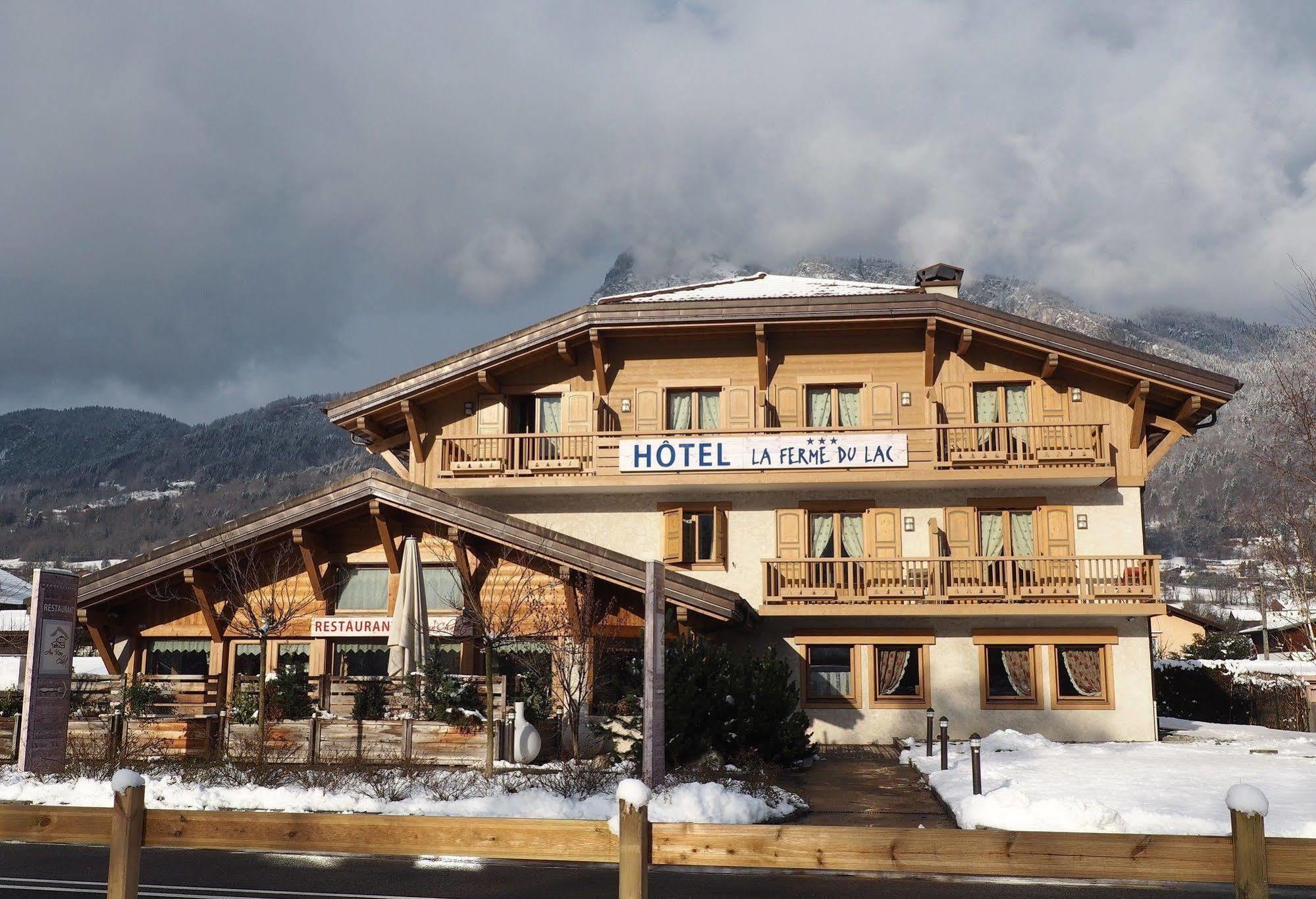 La Ferme Du Lac Thyez Exterior foto